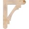 Ekena Millwork Merced Craftsman Smooth Bracket, Douglas Fir, 5 1/2"W x 30"D x 38"H BKT06X30X38MRC04SDF - alternate 4